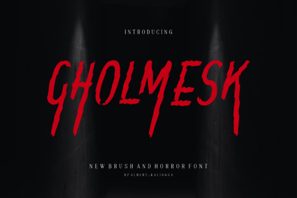 Gholmesk: A Bold Modern Font for Authentic Branding