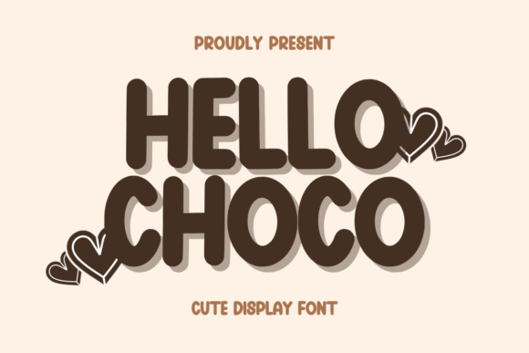 Hello Choco: A Bold, Modern Font for Creative Projects