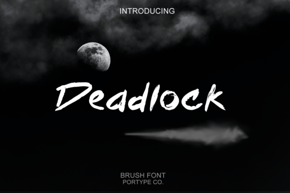 Reclaiming Authenticity in Digital Design with Deadlock Brush Font