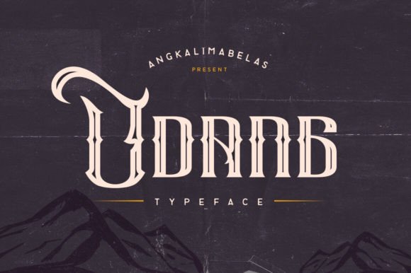 Udang: The Modern Handrawn Typeface for Strategic Visual Workflows