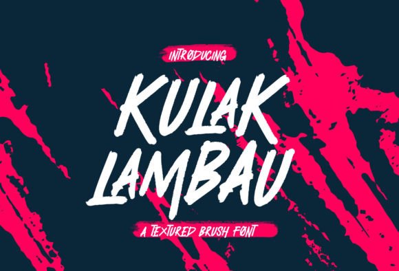 Unleashing Creative Energy with Kulak Lambau: A Guide to Textured Typography