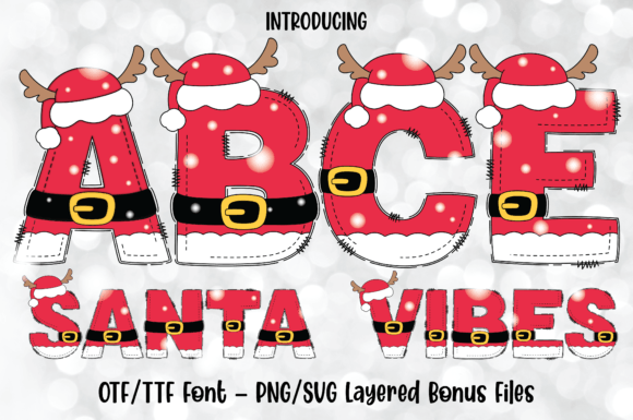 Unleashing Holiday Magic with Santa Vibes: The Ultimate Festive Font Guide