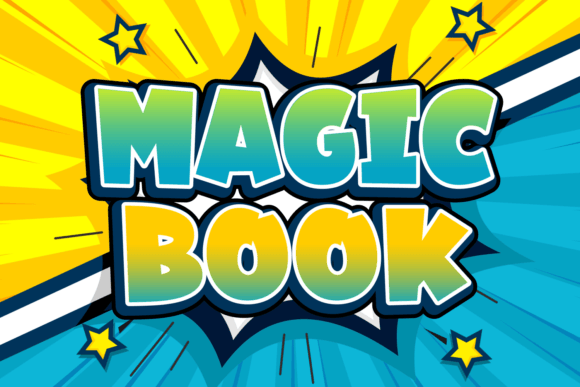 Unlock Playful Design with Magic Book Font