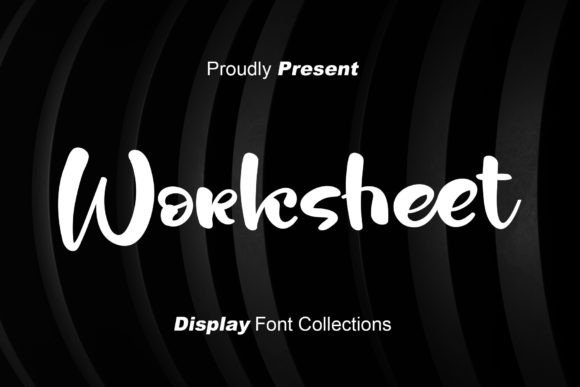 Worksheet: The Perfect Font for Modern Design